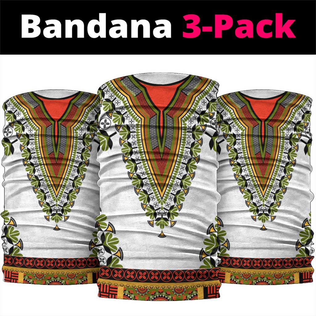 Africa Neck Gaiter African Dashiki Royal Gold Version LT14