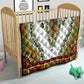 Africa Quilt African Dashiki Royal Gold Version