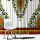 Africa Window Curtain African Dashiki Royal Gold Version