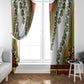 Africa Window Curtain African Dashiki Royal Gold Version