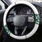 Africa Steering Wheel Cover African Dashiki Royal Turquoise Version