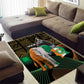 Personalized Cote dIvoire Independence Day Area Rug Ivory Coast Elephant African Pattern