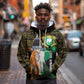 Personalized Cote dIvoire Independence Day Hoodie Ivory Coast Elephant African Pattern