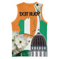 Personalized Ivory Coast Independence Day Basketball Jersey Ornithogalum Arabicum Happy 64 Years Anniversary - African Pride