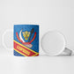 DR Congo Basketball Ceramic Mug 2026 Go Leopards