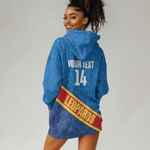 DR Congo Basketball Custom Hoodie Dress 2026 Go Leopards
