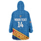 DR Congo Basketball Custom Kid Wearable Blanket Hoodie 2026 Go Leopards