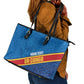 DR Congo Basketball Custom Leather Tote Bag 2026 Go Leopards