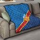 DR Congo Basketball Custom Quilt 2026 Go Leopards