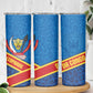 DR Congo Basketball Skinny Tumbler 2026 Go Leopards