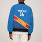 DR Congo Basketball Custom Sleeve Zip Bomber Jacket 2026 Go Leopards