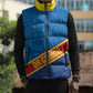DR Congo Basketball Custom Sleeveless Puffer Jacket 2026 Go Leopards