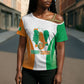 Ivory Coast Basketball Custom Cross Shoulder Shirt 2026 Allez Les Elephants