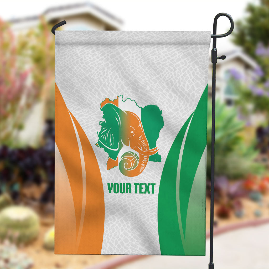 Ivory Coast Basketball Custom Garden Flag 2026 Allez Les Elephants