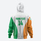 Ivory Coast Basketball Custom Hoodie 2026 Allez Les Elephants