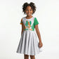 Ivory Coast Basketball Custom Kid Short Sleeve Dress 2026 Allez Les Elephants