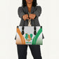 Ivory Coast Basketball Custom Leather Bag 2026 Allez Les Elephants