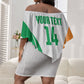 Ivory Coast Basketball Custom Off Shoulder Short Dress 2026 Allez Les Elephants