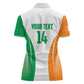 Ivory Coast Basketball Custom Women Polo Shirt 2026 Allez Les Elephants