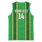 Mali Basketball Custom Basketball Jersey Mud Cloth Bogolan Pattern