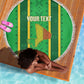 Mali Basketball Custom Beach Blanket Mud Cloth Bogolan Pattern