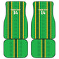 Mali Basketball Custom Car Mats Mud Cloth Bogolan Pattern
