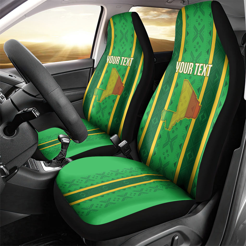 Mali Basketball Custom Car Seat Cover Mud Cloth Bogolan Pattern