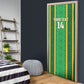 Mali Basketball Custom Door Cover Mud Cloth Bogolan Pattern