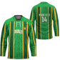 Mali Basketball Custom Hockey Jersey Mud Cloth Bogolan Pattern