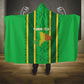 Mali Basketball Custom Hooded Blanket Mud Cloth Bogolan Pattern