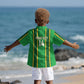 Mali Basketball Custom Kid Hawaiian Shirt Mud Cloth Bogolan Pattern