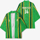 Mali Basketball Custom Kimono Mud Cloth Bogolan Pattern