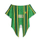 Mali Basketball Custom Off Shoulder Wrap Waist Top Mud Cloth Bogolan Pattern