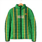 Mali Basketball Custom Padded Jacket Mud Cloth Bogolan Pattern