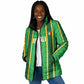 Mali Basketball Custom Padded Jacket Mud Cloth Bogolan Pattern