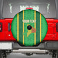 Mali Basketball Custom Spare Tire Cover Mud Cloth Bogolan Pattern