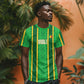 Mali Basketball Custom T shirt Mud Cloth Bogolan Pattern
