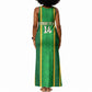 Mali Basketball Custom Tank Maxi Dress Mud Cloth Bogolan Pattern