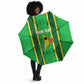 Mali Basketball Custom Umbrella Mud Cloth Bogolan Pattern