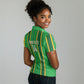 Mali Basketball Custom Women Polo Shirt Mud Cloth Bogolan Pattern