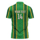 Mali Basketball Custom Zipper Polo Shirt Mud Cloth Bogolan Pattern