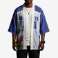 Haiti Basketball Custom Kimono Ayiti Coat Of Arms White Sporty Style