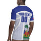 Haiti Basketball Custom Rugby Jersey Ayiti Coat Of Arms White Sporty Style