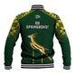 South Africa Rugby Baseball Jacket Go Champions Springboks LT14