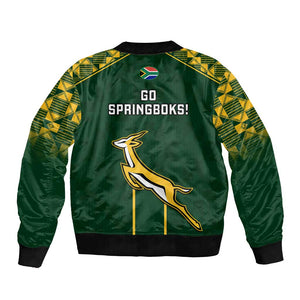 South Africa Rugby Bomber Jacket Go Champions Springboks