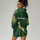 South Africa Rugby Hoodie Dress Go Champions Springboks