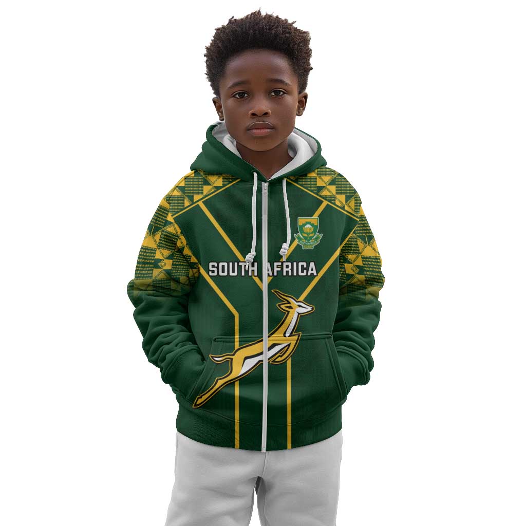 South Africa Rugby Kid Hoodie Go Champions Springboks