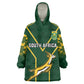 South Africa Rugby KId Wearable Blanket Hoodie Go Champions Springboks