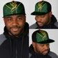 South Africa Rugby Mesh Trucker Cap Go Champions Springboks Kente Pattern