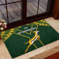 South Africa Rugby Rubber Doormat Go Champions Springboks